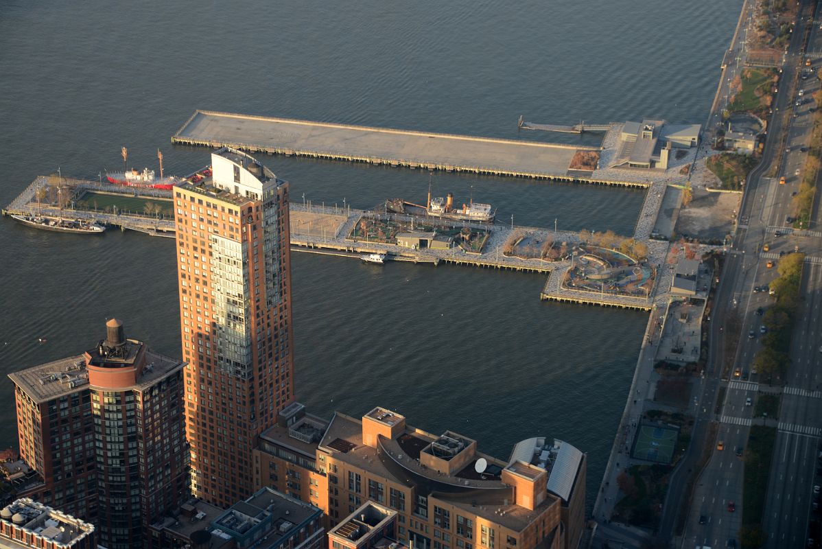 38 Tribeca Pointe, Pier 25, West St From One World Trade Center Observatory Late Afternoon